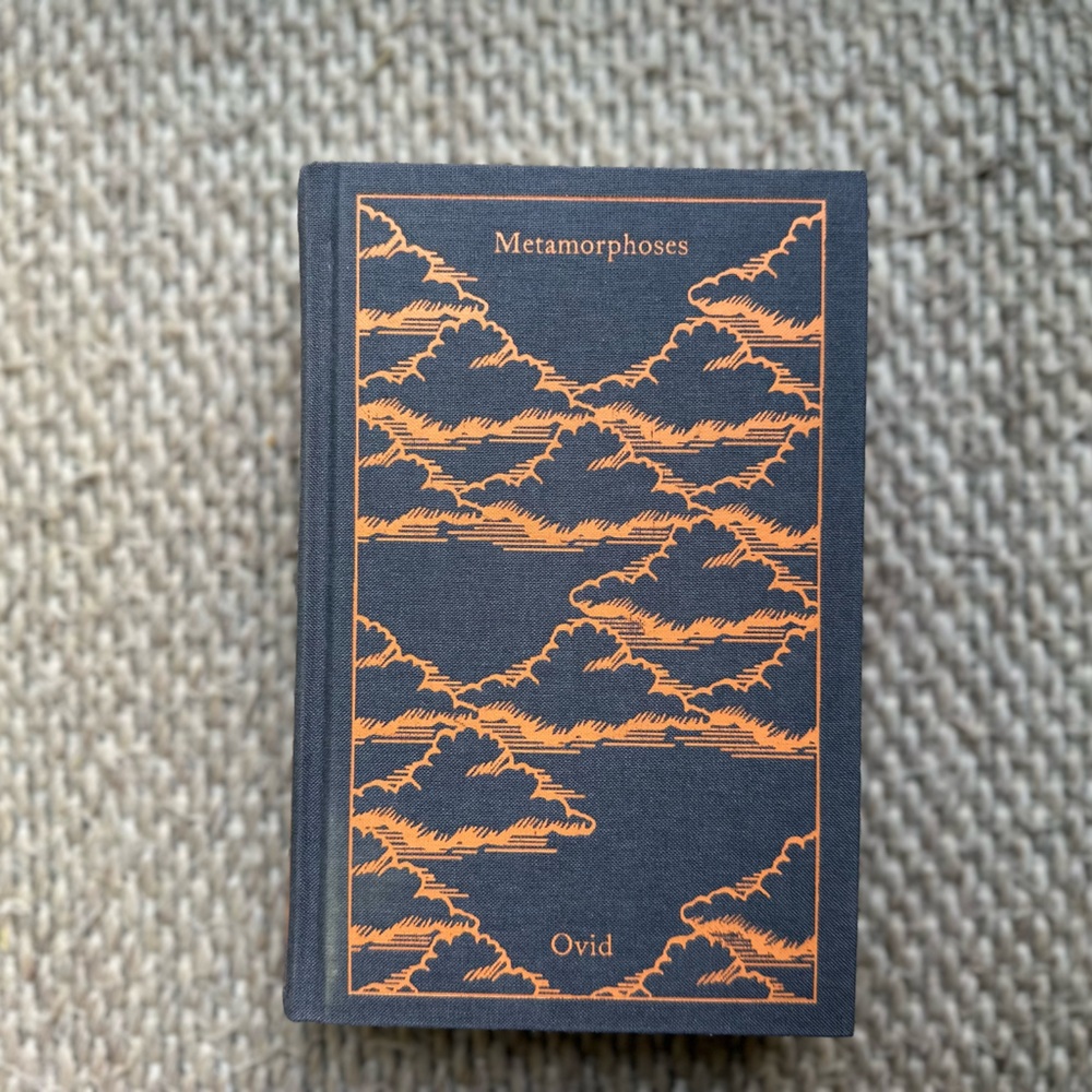 Penguin cloth bound classics book Metamorphosis